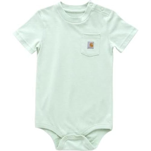 Carhartt Kid's CA5004 Short-Sleeve Pocket Bodysuit