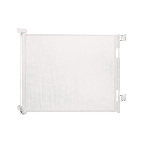 DEAR LOV Retractable Baby Gate, Mesh Baby Gate or Mesh Dog Gate, 33" Tall, Extends up to 55" Wide, Child Safety Gate for Doorways, Stairs, Hallways, Indoor/Outdoor (33"x55",White)