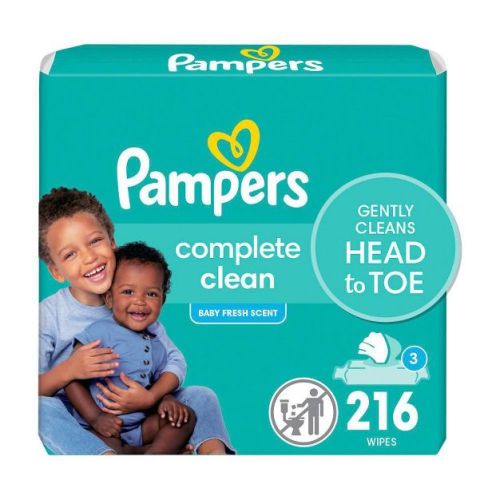 Pampers Baby Clean Fresh Scented Baby Wipes - 216ct