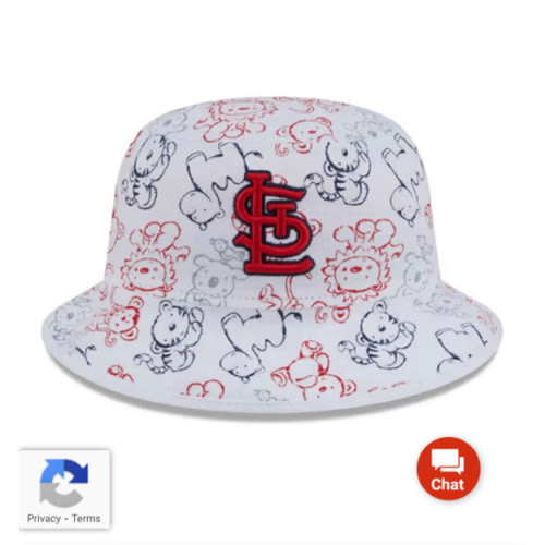 St Louis Cardinals New Era Adjustable Toddler Lil Zoo JR TOD Hat - WHITE