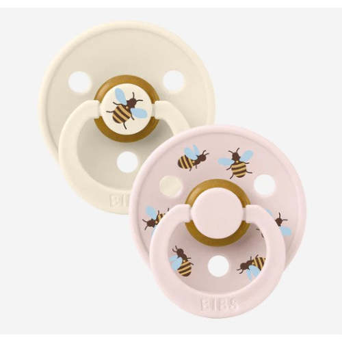 BIBS STUDIO Colour 2 PACK Bumblebee - Ivory/Petal