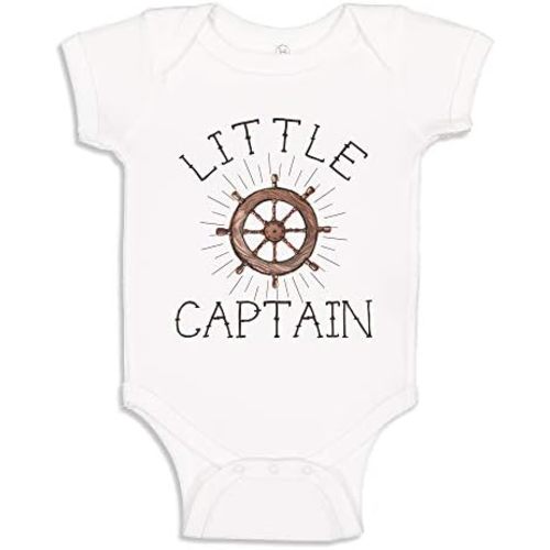 Cute Nautical Boating Themed Anchor Baby One Piece/Toddler T-Shirt Clothing