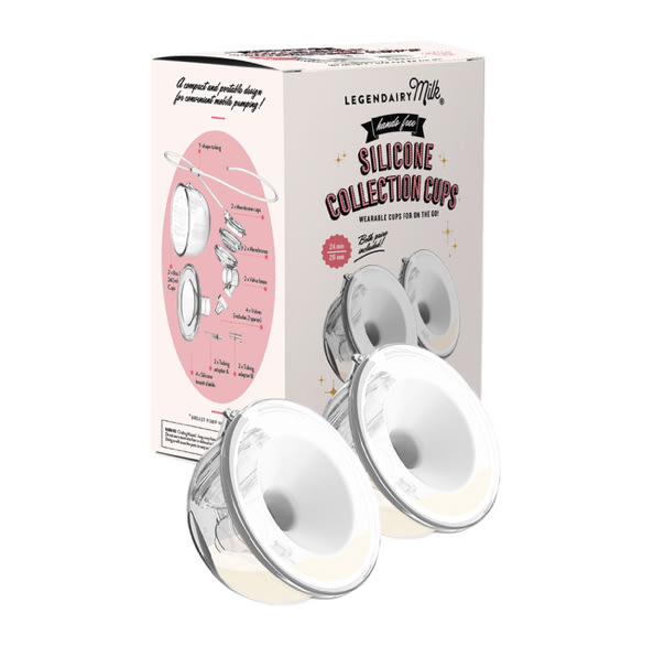 Silicone Milk Collection Cups | Legendairy Milk