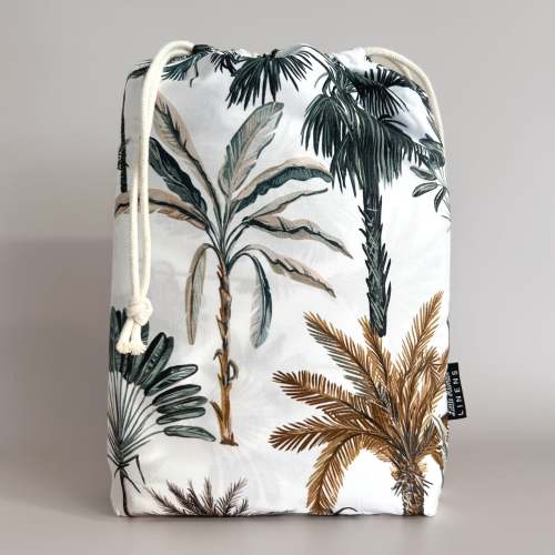 Cot Waterproof Sheet - Palms