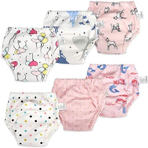 MooMoo Baby Training Pants Customized Toddler Training Underwear for Baby Girl and Boy 6 Layers