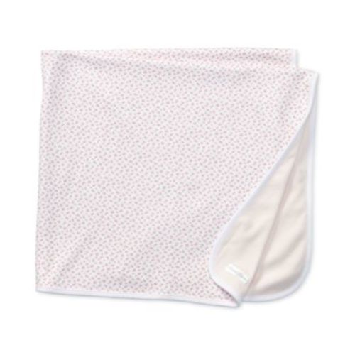Baby Girls Reversible Floral Cotton Blanket