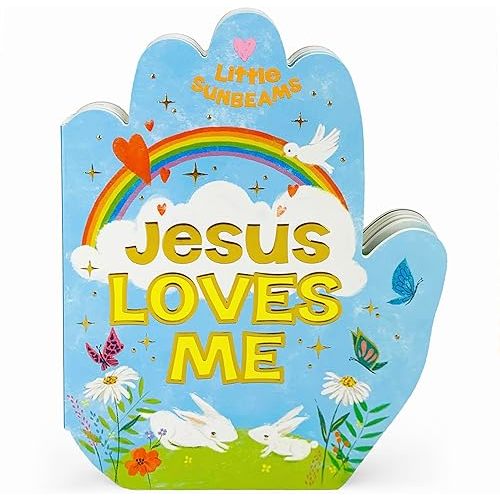 Jesus Loves Me Praying Hands Board Book