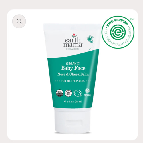 Organic Baby Face Nose & Cheek Balm | Earth Mama