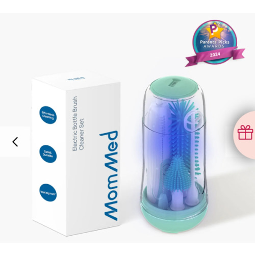 Electric Bottle Cleaner & Electric Bottle Brush Set