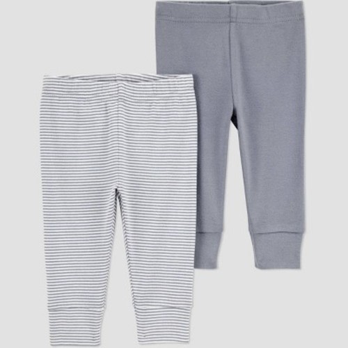 Carter's Just One You®️ Baby Boys' 2pk Pants - Gray 6M