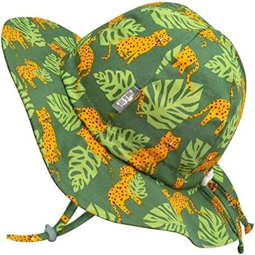 JAN & JUL Adjustable Cotton Floppy Sun Hat with 50+ UPF Protection for Boys