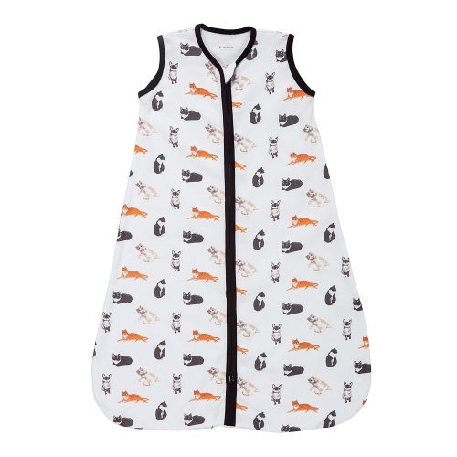 LollyBanks Baby Sleep Sack, 100% Cotton Wearable Blanket 2-Way Zipper Sleep Sacks