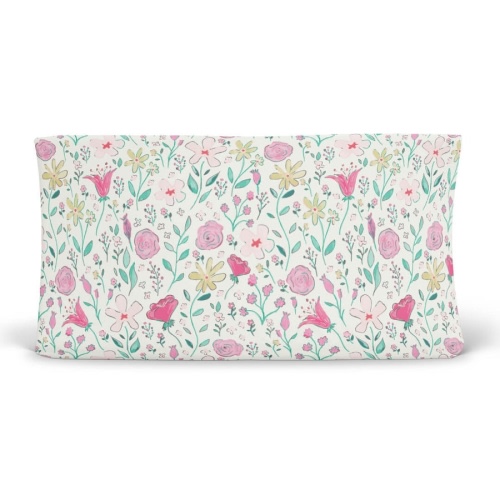 Paris Petals Changing Pad Cover