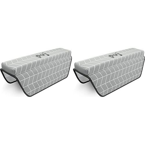 Puj Pad - Bathtub Arm Rest Grey (Pack of 2)