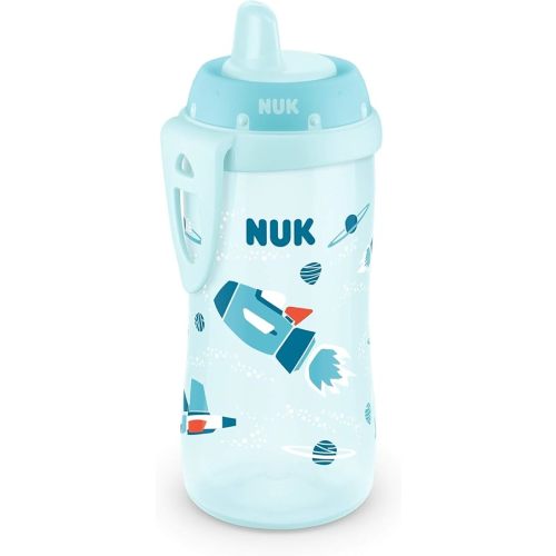 NUKActive Sippy Cup, Assorted Colors, 10oz 1pk (Style may vary)