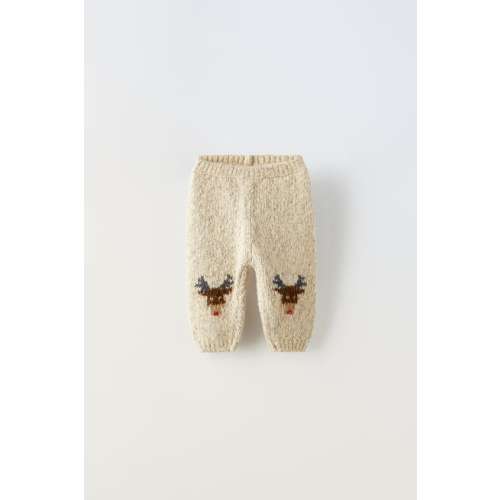 REINDEER KNIT SWEATERREINDEER KNIT PANTSOVERSIZED HOODED KNIT CARDIGAN