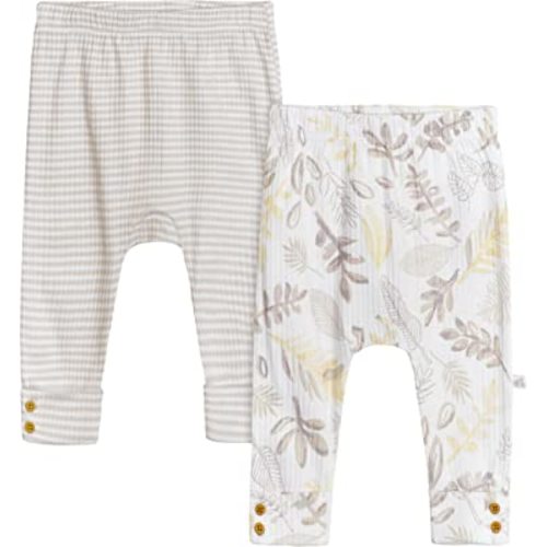 Just Born Unisex Baby 2-Pack Pants