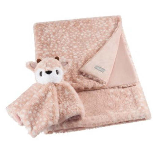 UGG Polar Spotted Fawn Lovey and Blanket Gift Set