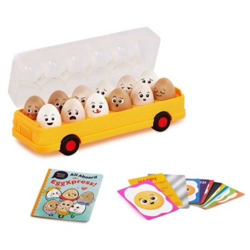 Battat Education EggXpress Yourself! Match & Learn Eggs