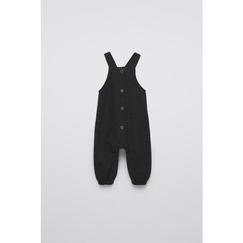BOTONES OVERALLS - Dark gray | 3-6M