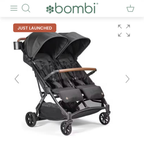 Bēbee Twin Lightweight Double Stroller – Bombi Gear
