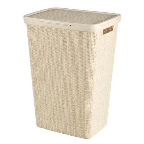 Curver Jute Laundry Hamper | The Container Store