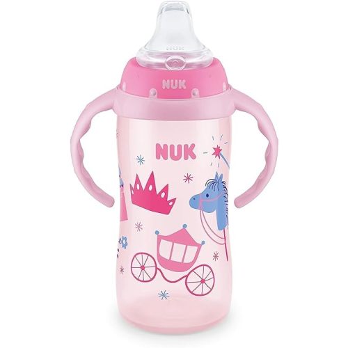 NUK Large Learner Sippy Cup, 10 Ounce (Colors may vary)