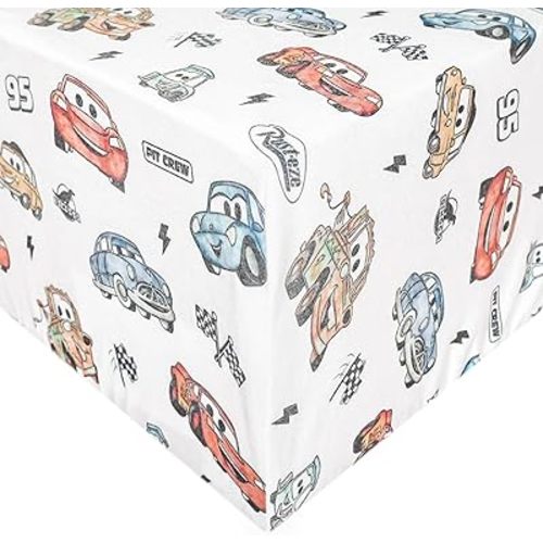 Disney Pixar Cars Premium Crib Sheet