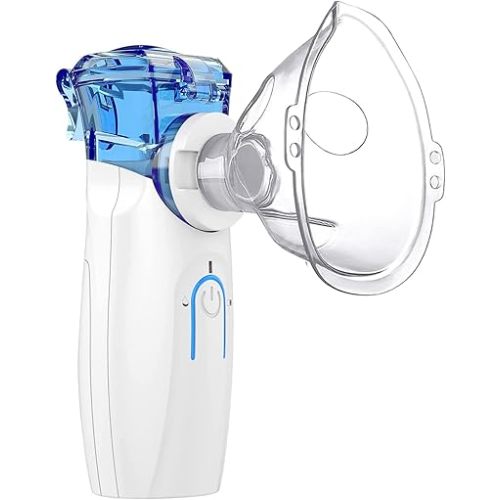 Gülife Ultrasonic Nebulizer, Portable Nebulizer Machine with Two Power Mode, Gray