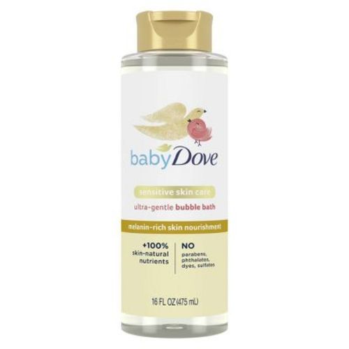 Baby Dove Melanin Rich Skin Nourishment Bubble Wash - 16oz
