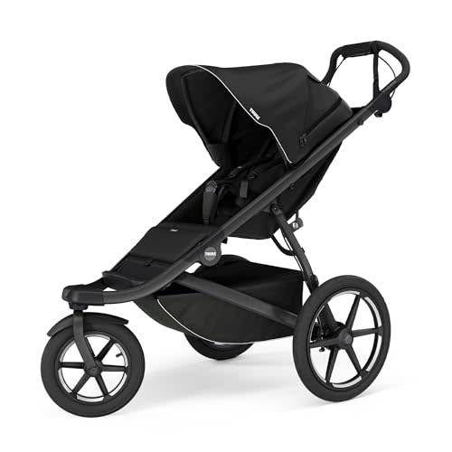 Thule Urban Glide 3 Single Child All-Terrain Stroller, Full-Suspension System, Air-Filled Tires, Upright seat with Adjustable Recline and Built-in legrest