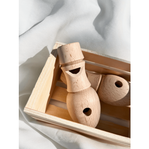 Wooden Bird Whistle Toy for Kids (Sold Singly)
