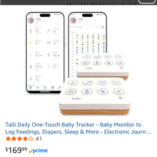 Talli Daily one touch - Touch Baby Tracker