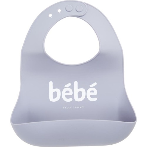 Bella Tunno Bébé Silicone Wonder Bib, Purple