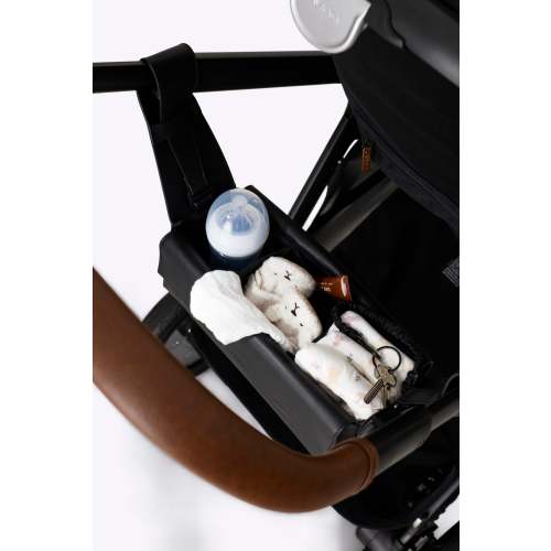 The Convertible Stroller Caddy in Black