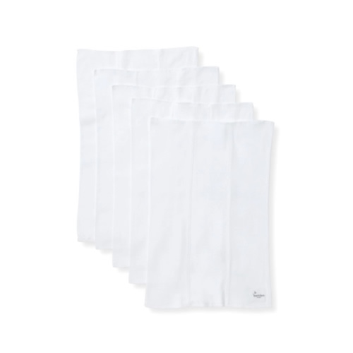 Bee Essentials Extra Absorbent Organic Neutral Burp Cloths - Set of 5 | Burt's Bees Baby®