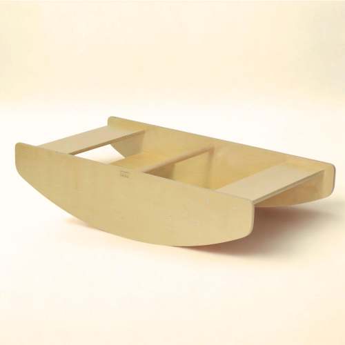 Rocking Boat: Wooden Stairs & Play Set