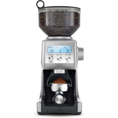 Breville BCG820BSS Smart Grinder Pro for Coffee and Espresso, Brushed Stainless Steel