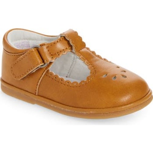 Dottie Scalloped T-Strap Shoe, 3M