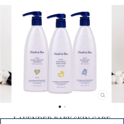 Lavender Baby Skin Care Bundle – Noodle & Boo