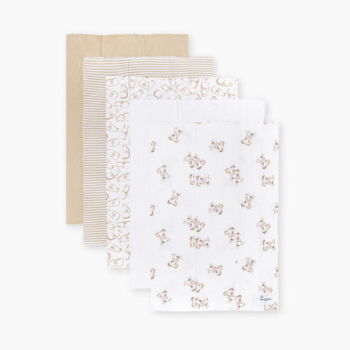 Organic Burp Cloth (5 Pack) - Cow