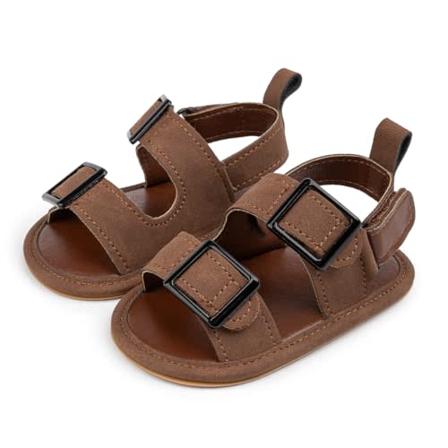 Miamooi Infant Baby Boys Girls Summer Beach Sandals Non Slip Soft Rubber Sole Toddler Outdoor Closed-Toe First Walker Shoes