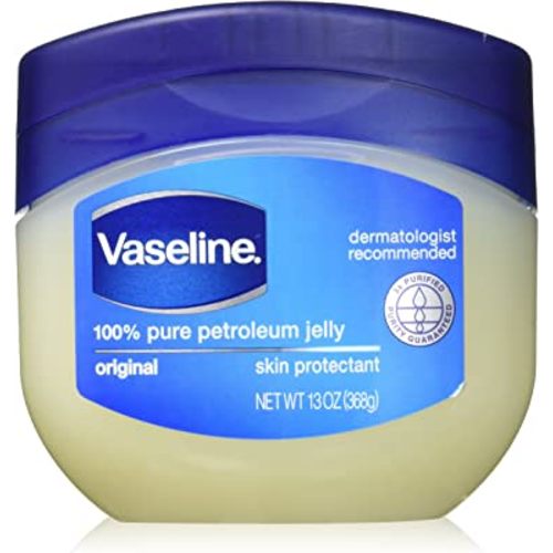 Vaseline 100% Pure Petroleum Jelly, Original Skin Protectant, 13 Oz (Pack of 2)