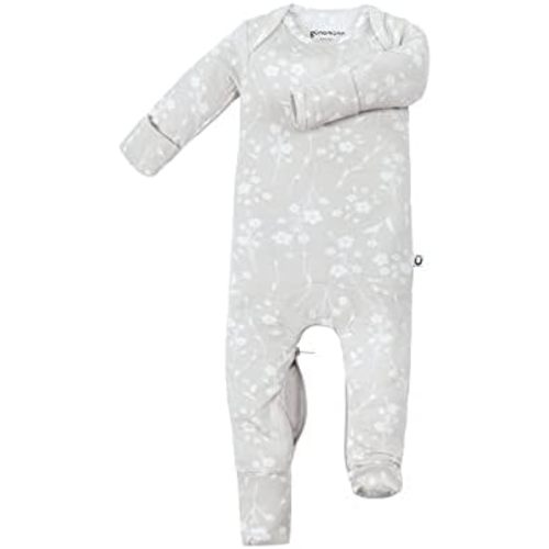 GUNAMUNA Unisex Baby, Toddler Ultra-Soft Convertible Pajama, Footie Romper Sleeper with Diaper Zipper for Easy Changing