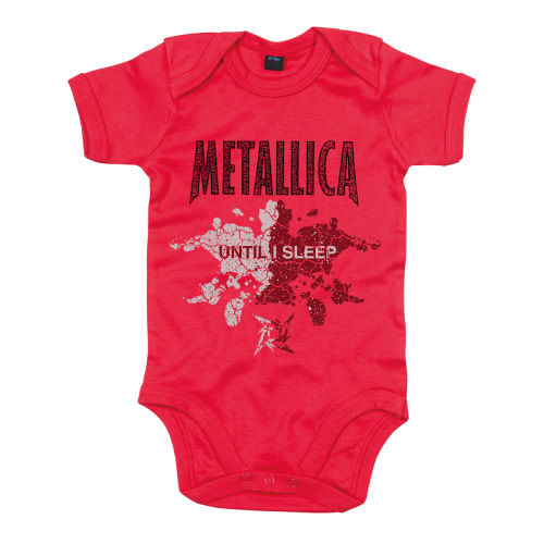 Until I Sleep Red Onesie | Metallica.com