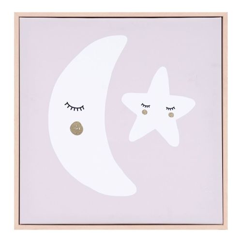 16" x 16" Nursery Sky Canvas Wall Art