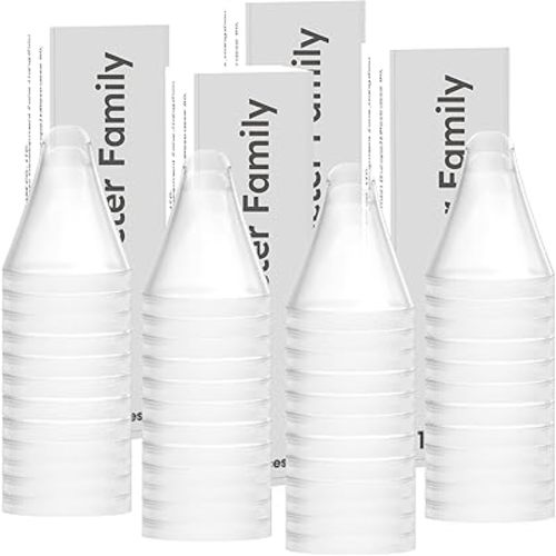 96 Counts Ear Thermometer Probe Covers Refill Caps Lens Filters for Femometer Family 1015 Ear Thermometer, Disposable Covers for Digital Ear Thermometers