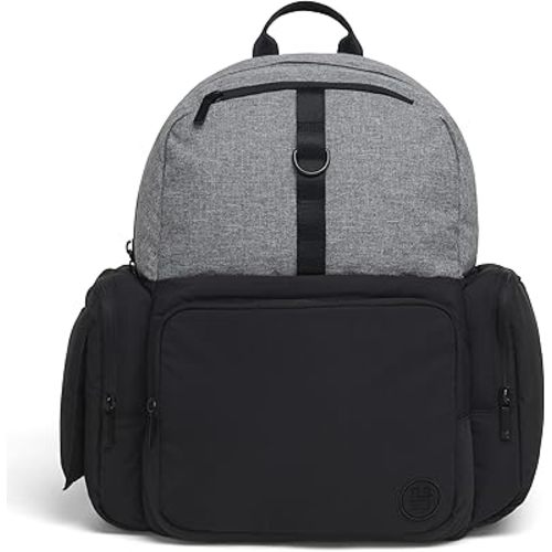 Huggies Day Pack Diaper Backpack, Dark Grey Heather/Black, One Size