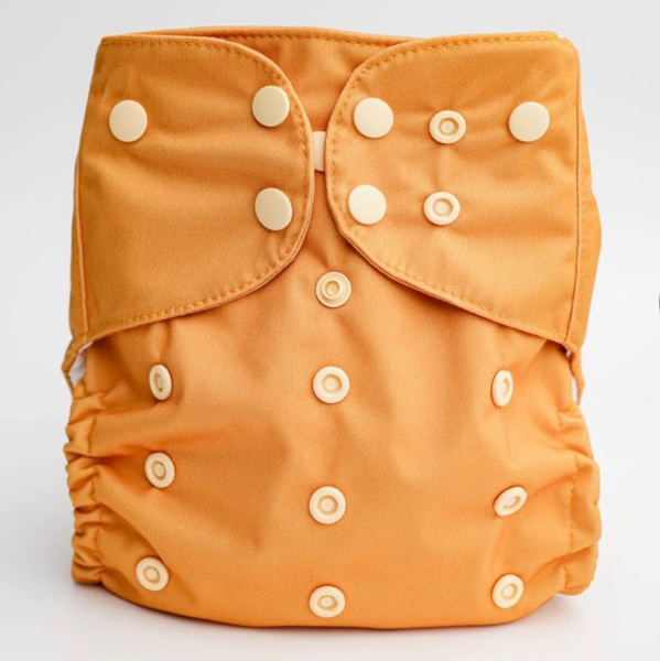 Luxe Pocket Cloth Diaper with Dual Inner Gussets and Athletic Wicking Jersey