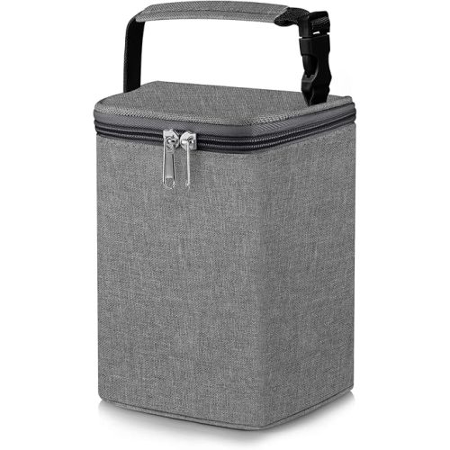 Accmor Breastmilk Cooler Bag, Baby Bottle Cooler Bags, Insulated Tote Bags On The Go, Fits 4 Large 8oz Bottles, for Nursing Mom Daycare Travel